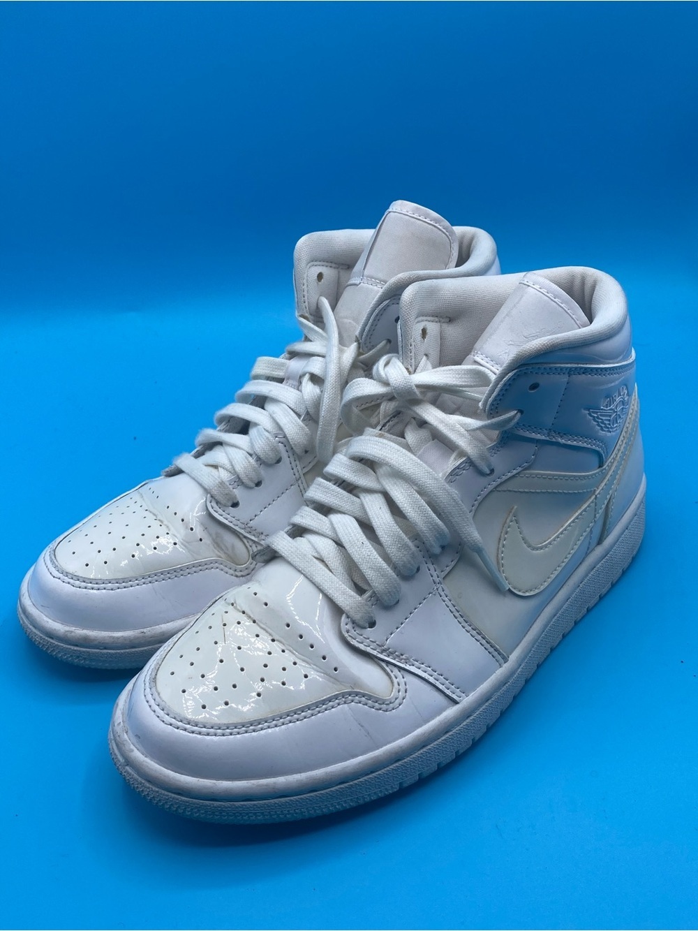 Nike White High-Top Sneakers​ - Picture 4 of 4